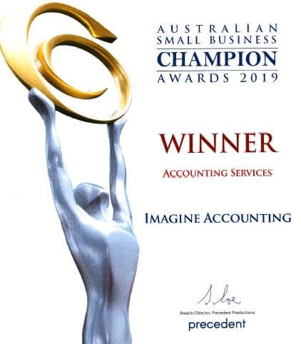 Imagine Accounting is a national small business champion!